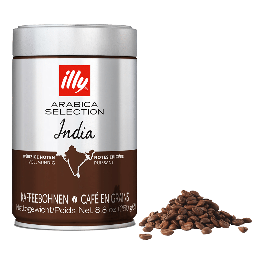 cw101711 illy arabica selection bonen india 250gr 1