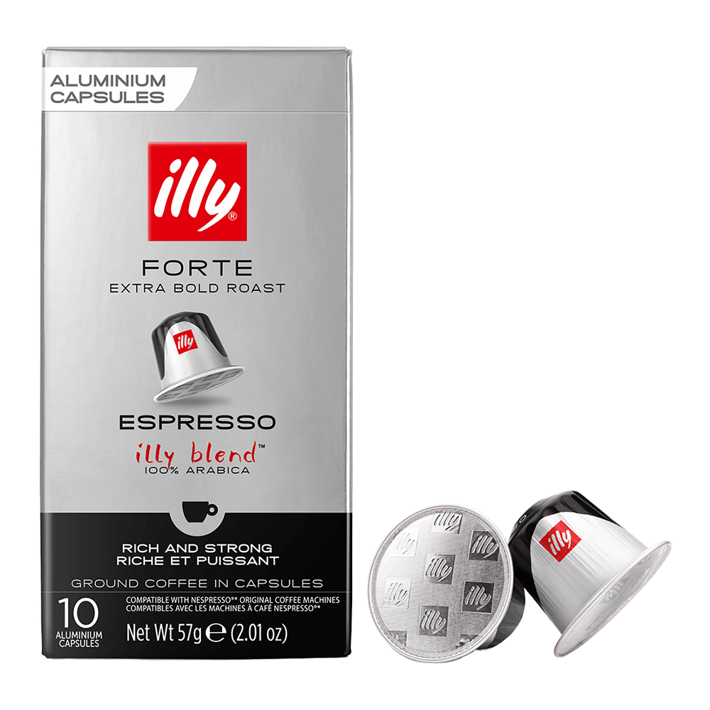 e101301 illy nespresso forte extra bold roast espresso 10cups 1 1