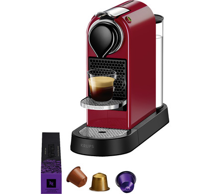 Krups Nespresso Citiz XN7415 Kersenrood