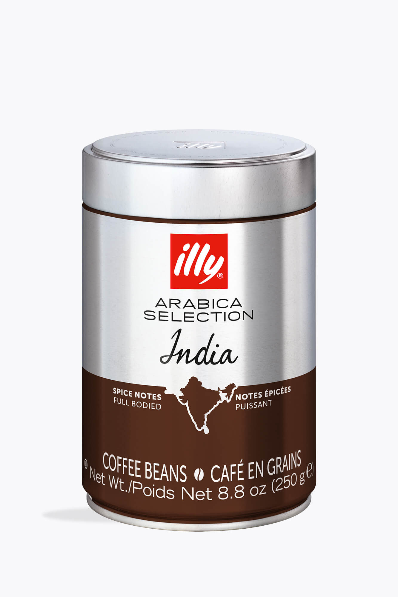 illy Espresso Arabica Selectie India 250g blik