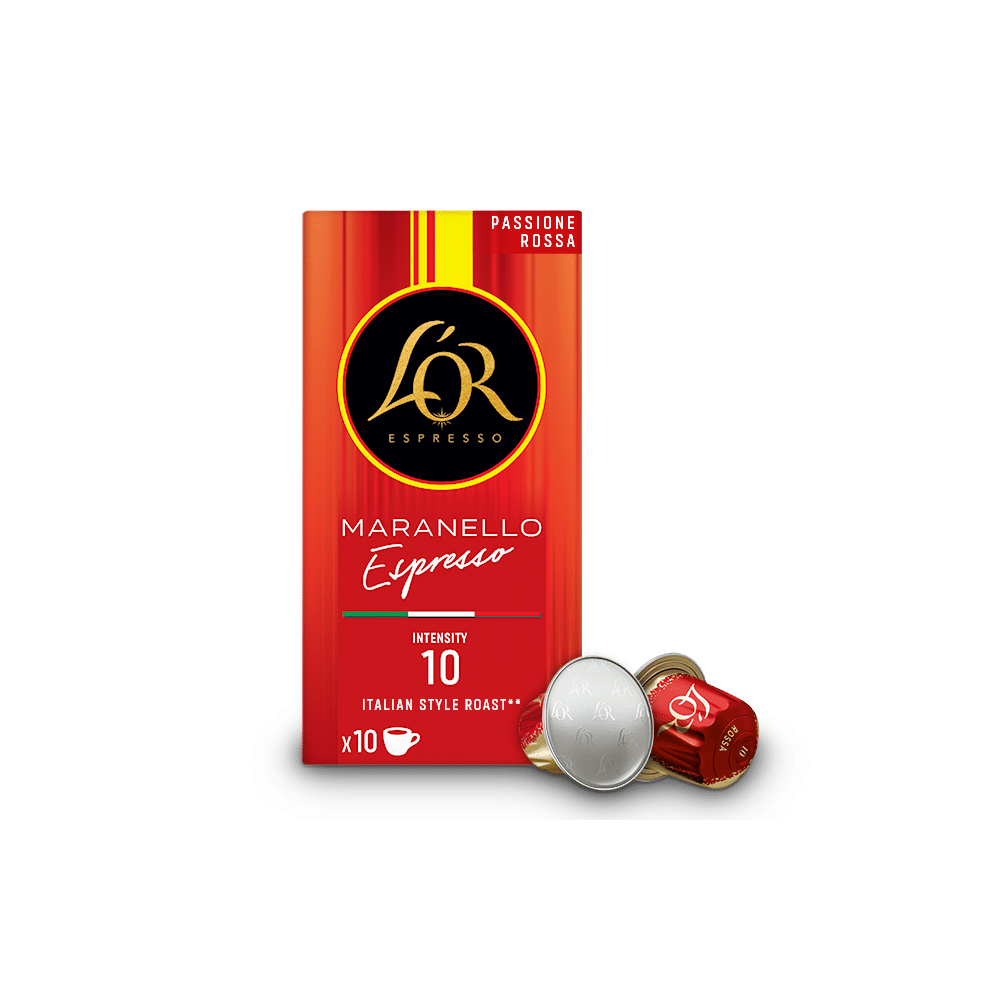 L’OR Maranello Espresso – 10 koffiecups