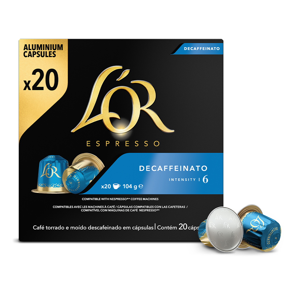 L'OR Espresso Decaffeinato - 20 koffiecups