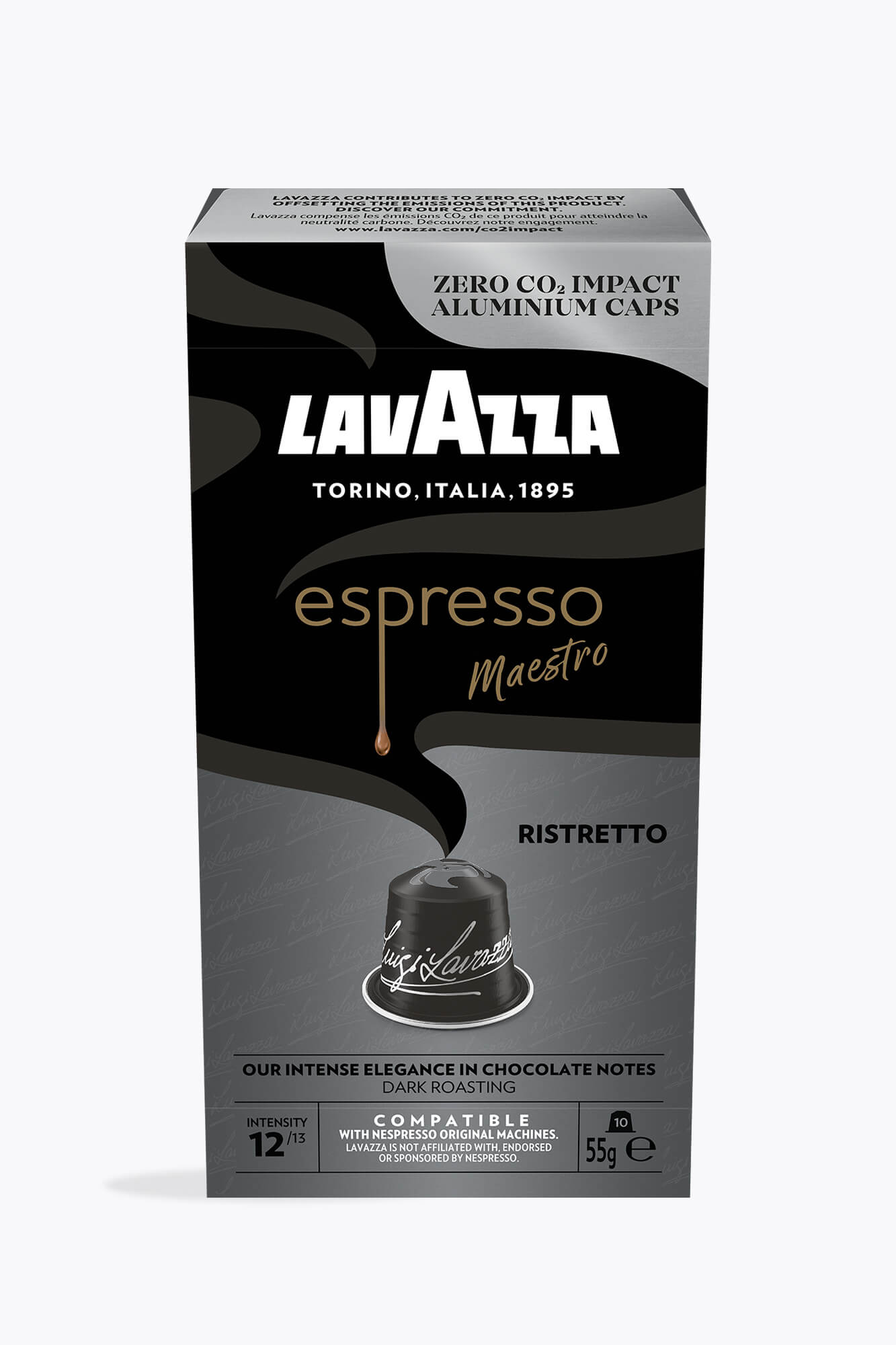 Lavazza Espresso Maestro Ristretto 10 capsules Nespresso®-compatibel