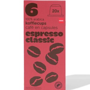 HEMA Koffiecups espresso classic - 20 stuks
