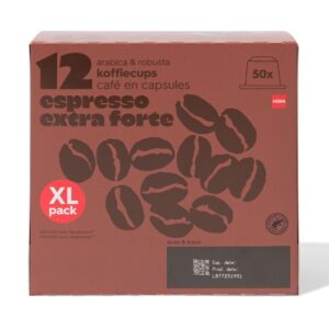 HEMA Koffiecups espresso extra forte - 50 stuks