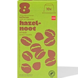 HEMA Koffiecups hazelnoot - 10 stuks