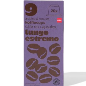 HEMA Koffiecups lungo estremo - 20 stuks