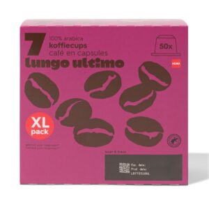 HEMA Koffiecups lungo ultimo - 50 stuks