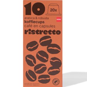HEMA Koffiecups ristretto - 20 stuks