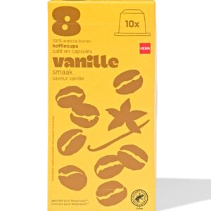 HEMA Koffiecups vanille - 10 stuks