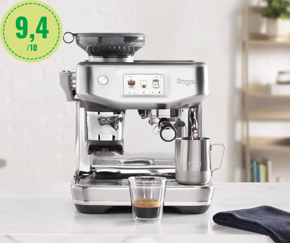Top 5 beste pistonmachines Sage Oracle Jet, Sage Barista Touch, Sage Barista Express, DeLonghi La Specialista, SMEG